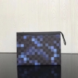Louis Vuitton Damier Graphite Pochette Voyage MM N41696 Blue