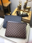 Louis Vuitton Damier Ebene Pochette Voyage MM N41696