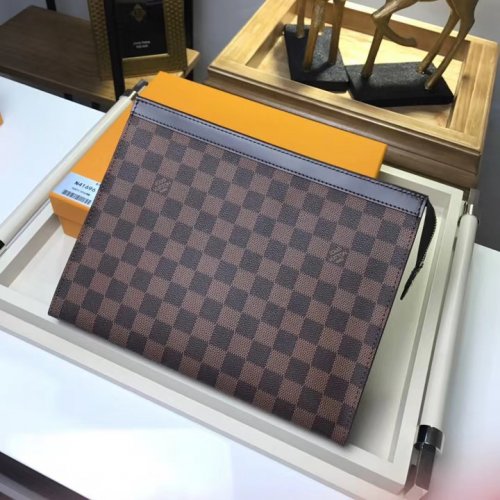 Louis Vuitton Damier Ebene Pochette Voyage MM N41696
