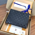 Louis Vuitton Pochette Toilette 26 Monogram Empreinte Leather in Black - Travel M45666