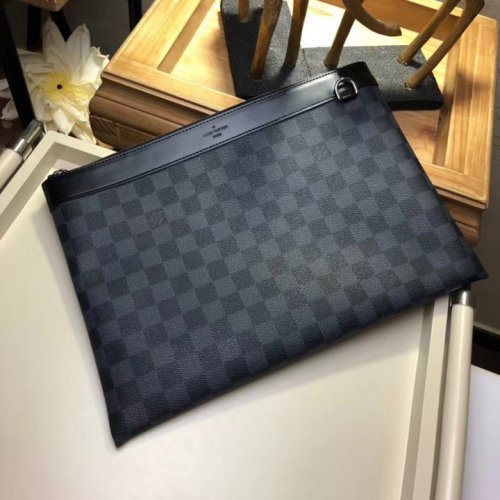 Louis Vuitton Damier Graphite Canvas Pochette Apollo M62291 Louis Vuitton Damier Graphite Canvas Pochette Apollo M62291