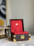 Louis Vuitton Jewelry Box Monogram Canvas in Red - Travel M13513