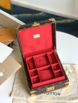 Louis Vuitton Jewelry Box Monogram Canvas in Red - Travel M13513