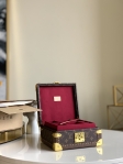 Louis Vuitton Jewelry Box Monogram Canvas in Rose - Travel M20040