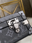 Louis Vuitton Clutch Box Monogram Eclipse Canvas in Grey - Trunks and Travel M20251