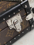 Louis Vuitton Clutch Box Monogram Macassar Canvas in Brown - Trunks and Travel M20252