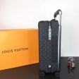 Louis Vuitton Rolling Luggage Monogram Eclipse Canvas Horizon 55CM M23002