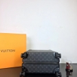 Louis Vuitton Rolling Luggage Monogram Eclipse Canvas Horizon 55CM M23002