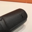 Louis Vuitton 3 Watch Case Taiga Leather in Black- Travel M32719