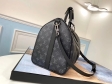 Louis Vuitton Monogram Eclipse Canvas Keepall 45 Bandouliere M40569