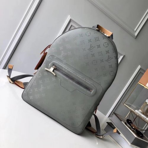 Louis Vuitton Monogram Titanium Backpack PM M43882 Louis Vuitton Monogram Titanium Backpack PM M43882