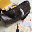 Louis Vuitton Monogram Glaze Canvas Keepall Bandouliere 50cm M43899