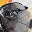 Louis Vuitton Monogram Eclipse Glaze Keepall Bandouliere 50 M43901 Gray