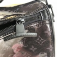 Louis Vuitton Monogram Eclipse Glaze Keepall Bandouliere 50 M43901 Gray