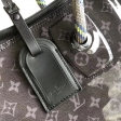 Louis Vuitton Monogram Eclipse Glaze Keepall Bandouliere 50 M43901 Gray