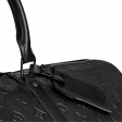 Louis Vuitton Keepall Bandoulière 50 Monogram Shadow Black - Men - Travel M44810