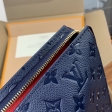 Louis Vuitton Pochette Toilette 26 Monogram Empreinte Leather in Navy/Red - Travel M45665