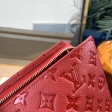 Louis Vuitton Pochette Toilette 26 Monogram Empreinte Leather in Red - Travel M45666