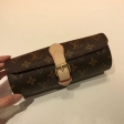 Louis Vuitton 3 Watch Case Monogram Canvas in Brown- Travel M47530