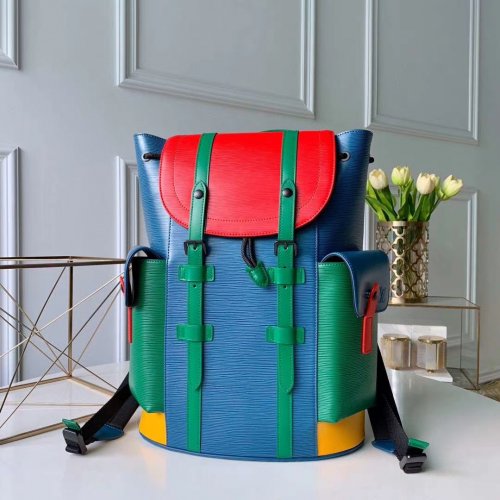 Louis Vuitton Christopher PM Backpack Epi Leather Men M55565 Louis Vuitton Christopher PM Backpack Epi Leather Men M55565