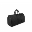 Louis Vuitton Keepall Bandoulière 50 Taurillon Monogram - Art Of Living - Trunks and Travel M59025