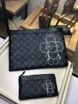 Louis Vuitton Monogram Eclipse Vivienne mascot Pochette Apollo M62904