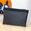 Louis Vuitton Monogram Eclipse Discovery Pochette GM