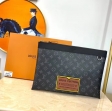 Louis Vuitton Monogram Eclipse Discovery Pochette GM