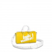 Louis Vuitton Keepall XS Cowhide Leathers Yellow - Men - Bags M80842