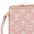 Louis Vuitton Double Zip Pochette Monogram Empreinte Leather - Women - Small Leather Goods M81429