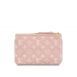 Louis Vuitton Double Zip Pochette Monogram Empreinte Leather - Women - Small Leather Goods M81429