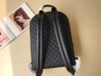 Louis Vuitton Onyx Silver cowhide leather Campus Backpack N40094 Noir