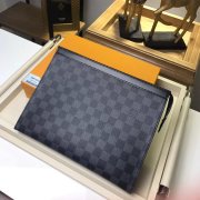 Louis Vuitton Damier Graphite Pochette Voyage MM N41696