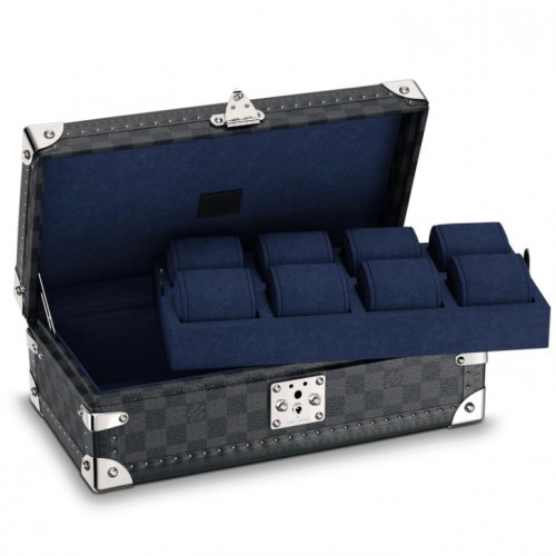 Louis Vuitton 8 watch case Monogram Canvas Brown Trunks and Travel M47641 Louis Vuitton 8 watch case Monogram Canvas Brown Trunks and Travel M47641