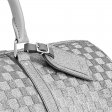 Louis Vuitton Keepall 50B Cowhide Leathers Silver - Men - Travel N58041