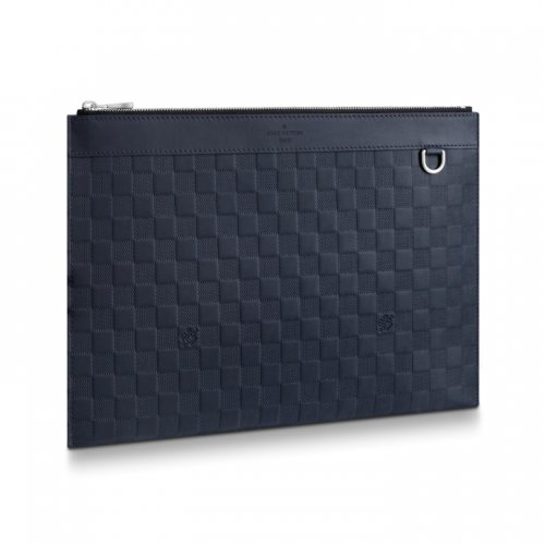 Louis Vuitton Damier Infini Leather Pochette Apollo N60116 Astral Louis Vuitton Damier Infini Leather Pochette Apollo N60116 Astral