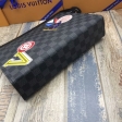 Louis Vuitton Damier Graphite Stickers Pochette Voyage MM N64442