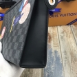 Louis Vuitton Damier Graphite Stickers Pochette Voyage MM N64442
