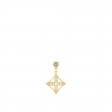 Louis Vuitton Idylle Blossom Ear Stud, Yellow Gold And Diamonds - Per Unit - Women - Jewelry Q06168