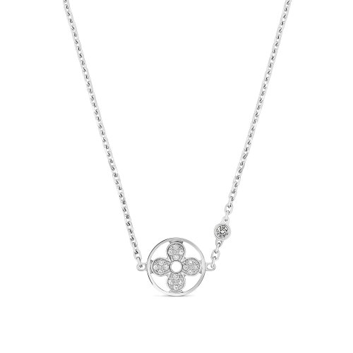 Louis Vuitton Idylle Blossom Pendant, White Gold And Diamonds - Women - Jewelry Q93872