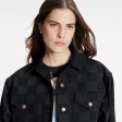 Louis Vuitton Damier Graphite Denim Jacket - Women - Ready-to-Wear 1A9WPY