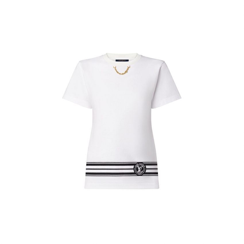 Louis Vuitton LV Stripe T-Shirt - Women - Ready-to-Wear 1A9XNS