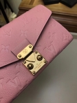 Louis Vuitton Monogram Empreinte Leather Metis Wallet M62458 Pink