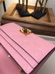 Louis Vuitton Monogram Empreinte Leather Metis Wallet M62458 Pink