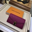 Louis Vuitton Monogram Empreinte Leather Metis Wallet M62458 Purple