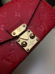 Louis Vuitton Monogram Empreinte Leather Metis Wallet M62458 Red