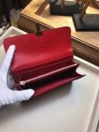 Louis Vuitton Patent Calf Leather Cherrywood Wallet M62558 Red