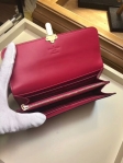 Louis Vuitton Patent Calf Leather Cherrywood Wallet M62558