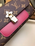 Louis Vuitton Monogram Canvas Flower Wallet M62566 Purple