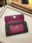 Louis Vuitton Monogram Canvas Flower Wallet M62566 Purple
